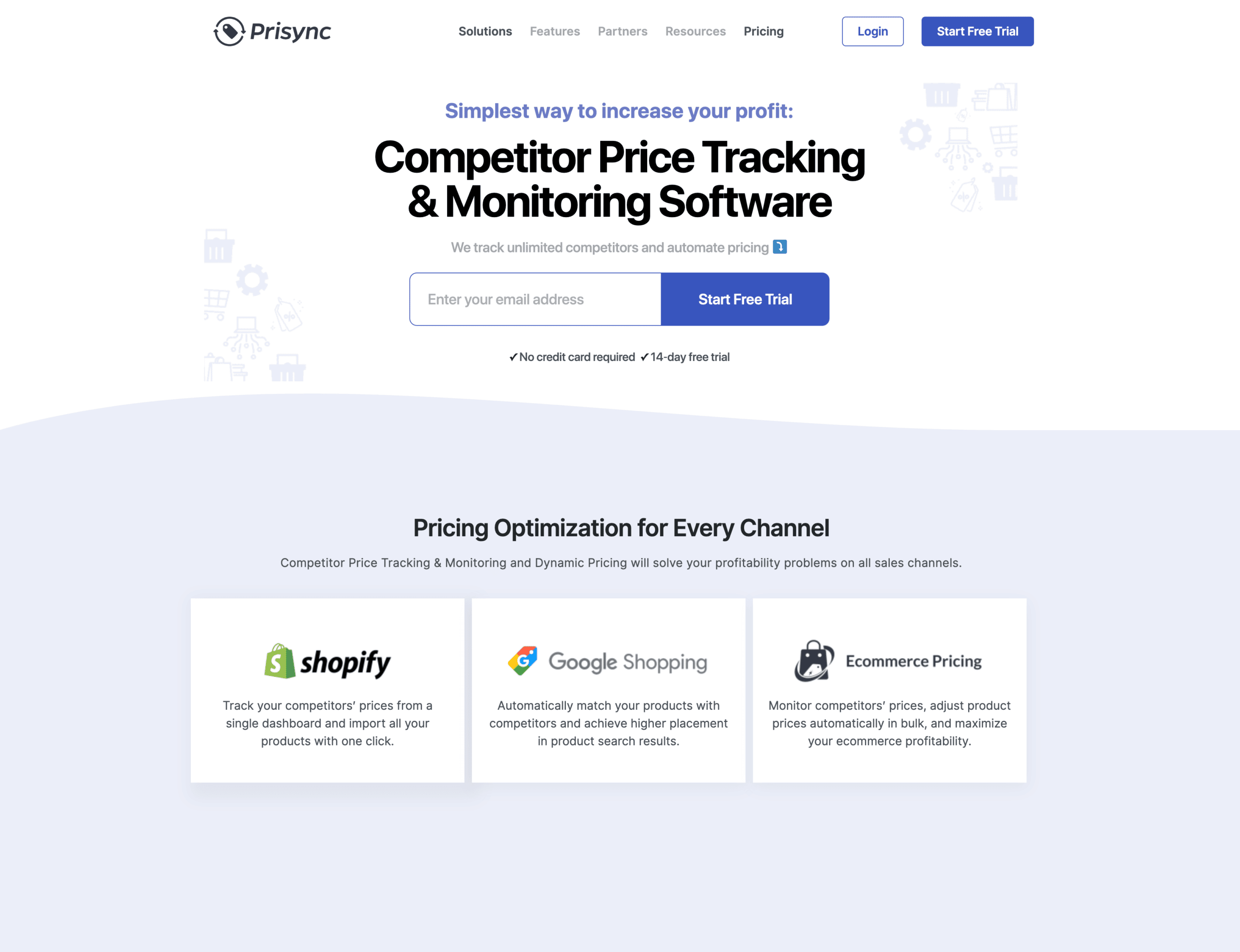 Prisync; a SaaS tool to keep track of competitors